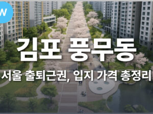 김포 풍무 호재분석