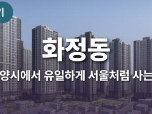 고양시에서 유일하게 서울처럼 사는 동네, 화정동!