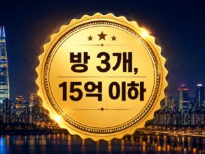 방3, 15억 이하, 서울 아파트 추천 (26년 6월 버전)